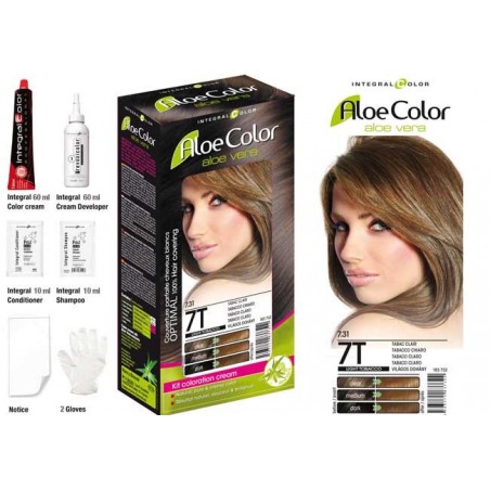 INTEGRAL COLOR KIT 60+60ML++ 7.31 7T TABAC