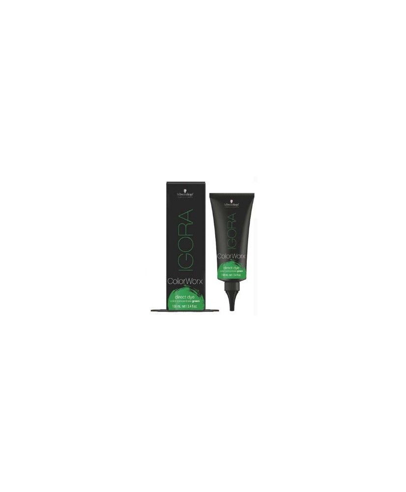 Coloration Igora Colorworx Vert  (100ml) -Schkopf