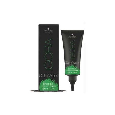 Coloration Igora Colorworx Vert  (100ml) -Schkopf