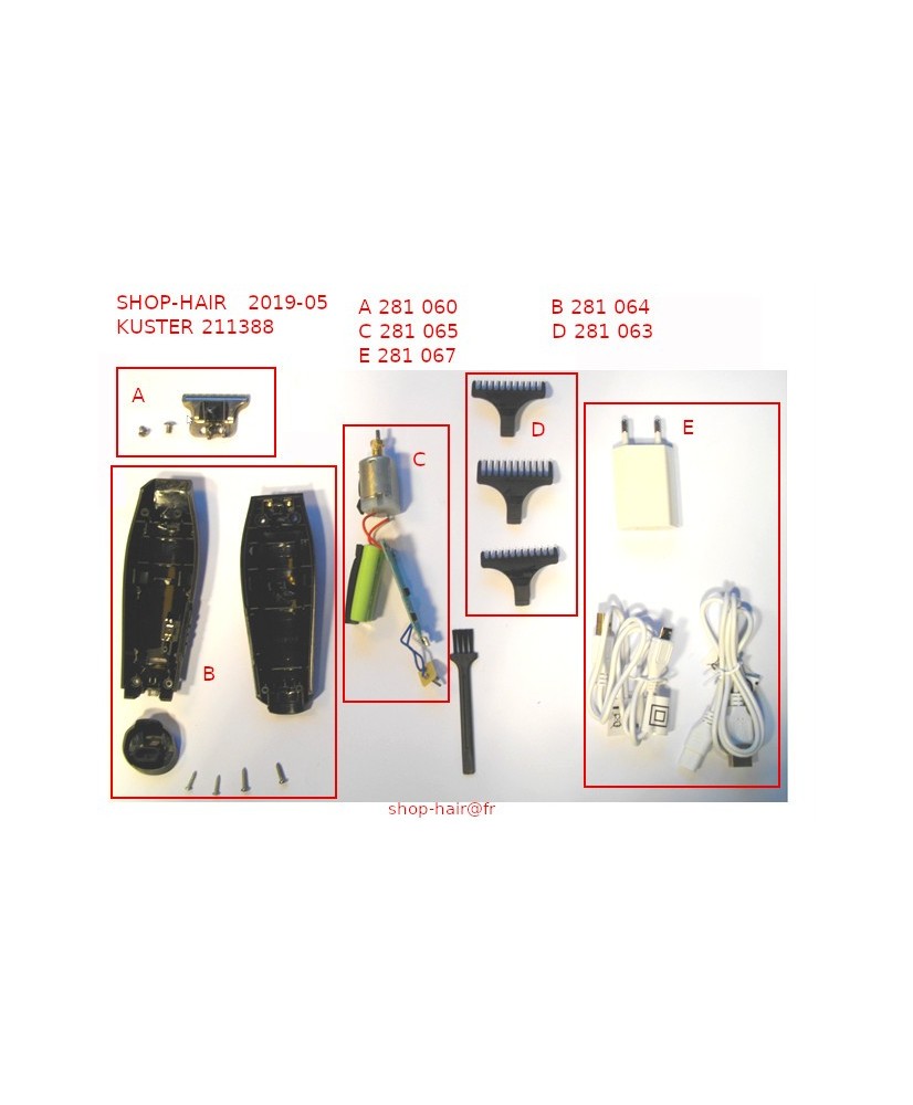 PDKUSTER TETE DE COUPE MW155-211388