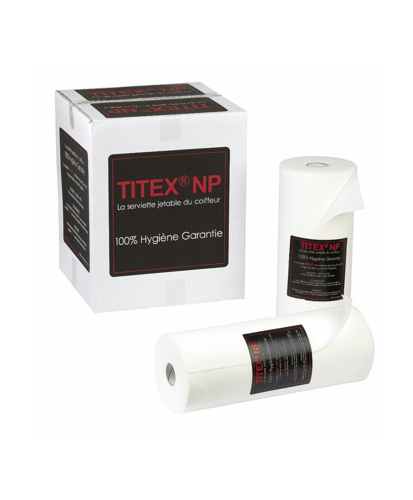 Titex 50 serviettes 45x76 pré découpé 55g/m2