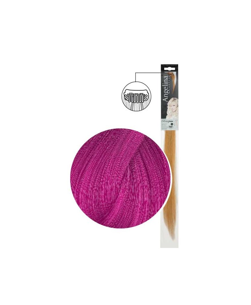 Mèche Ag-Ct Remyhair  1 Clip Fushia   3Cm 45Cmx1