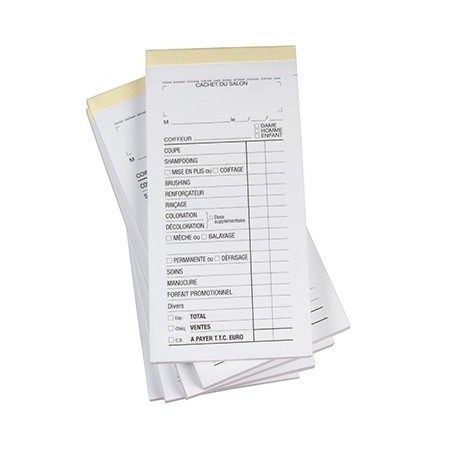 Bloc Chim.Sans N Blanc 10Carnets de 50Fiches