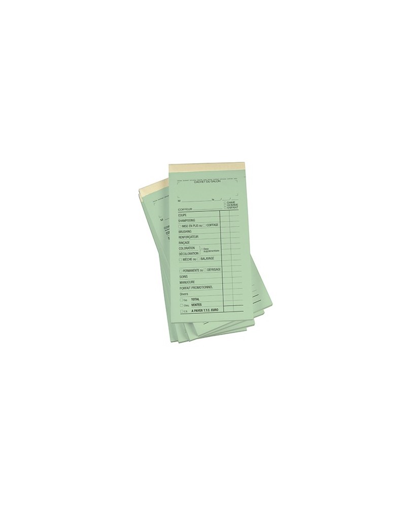 Bloc Chim.Ssn Vert 10Carnets X50Fich