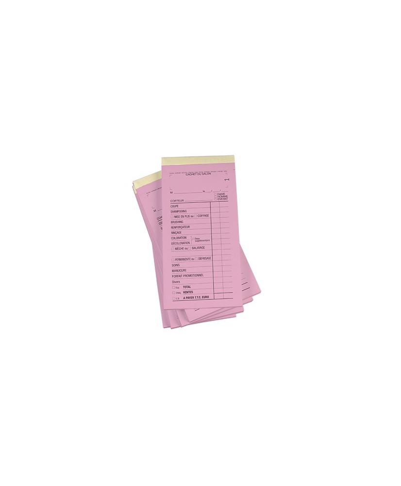 Bloc Chim.Avn Rose 10Carnets X50Fich