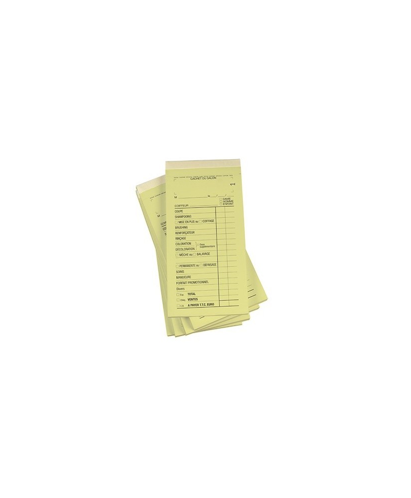 Bloc Chim.Avn Jaune 10Carnets X50Fich