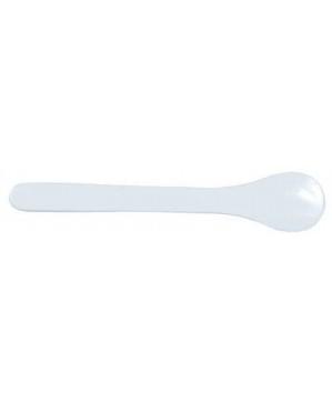 Spatule Cuillere Pvc Blanc 16Cms