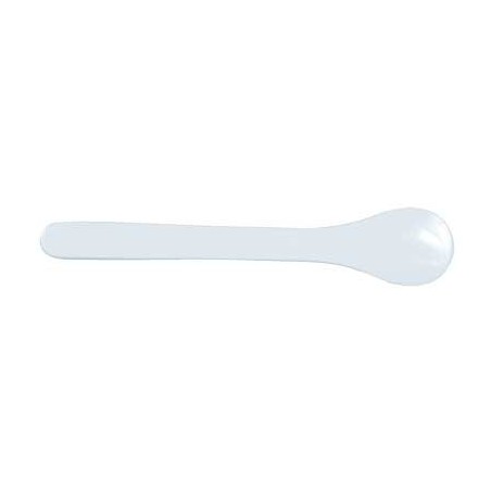 Spatule Cuillere Pvc Blanc 16Cms