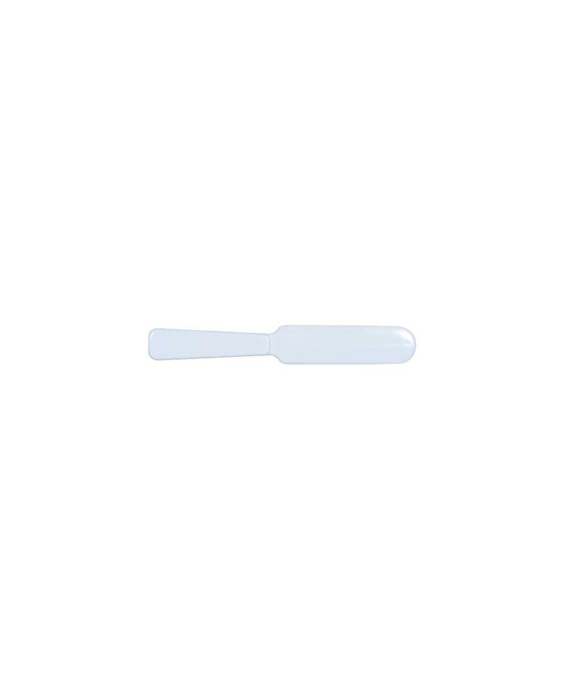 Spatule  Plexi Manche Blanc  Mm   15.5Cm