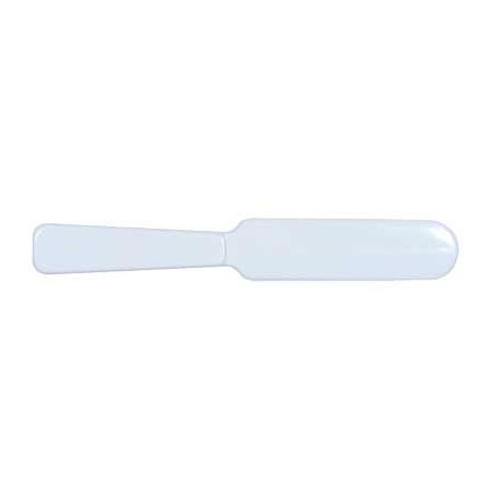 Spatule  Plexi Manche Blanc  Mm   15.5Cm