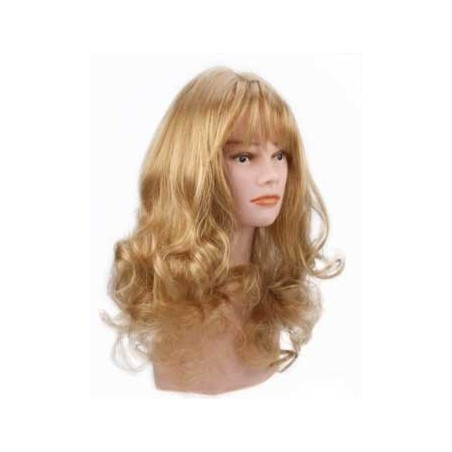 Perruque Elsa Ondulée Blond Clair Doré 9.3 (40cm)